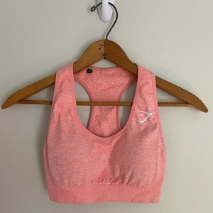 Gymshark VS Sport Bra - Peach Pink Marl